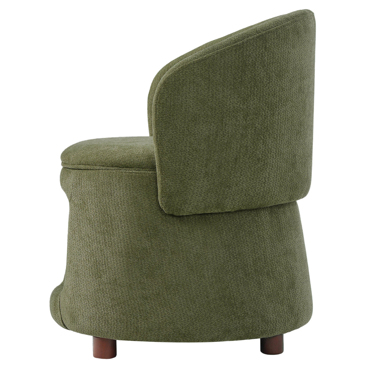 Pet Friendly Chair with Convertible Stool