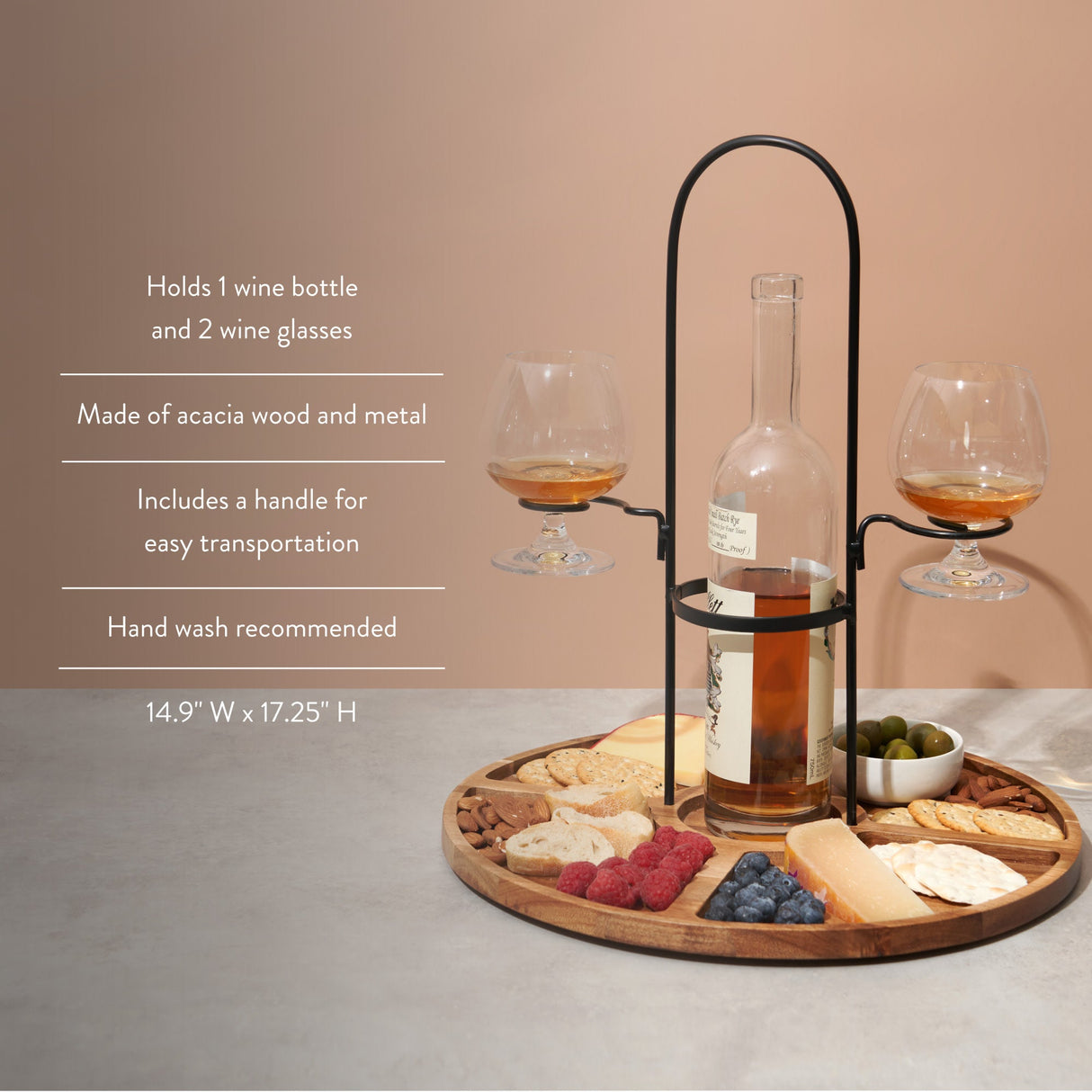 Wine & Cheese Caddy