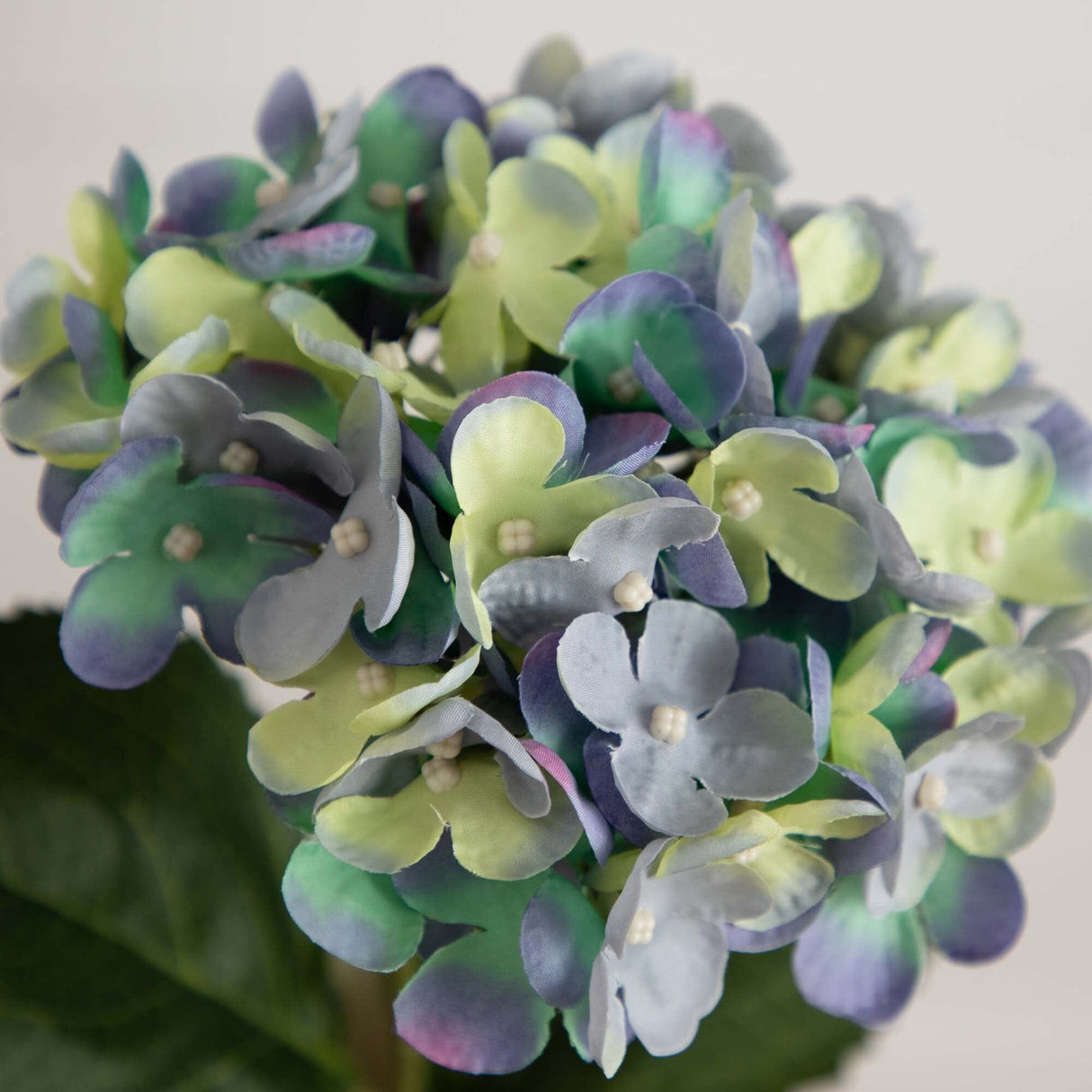20" Artificial Hydrangea Flower Stem, Set of 3