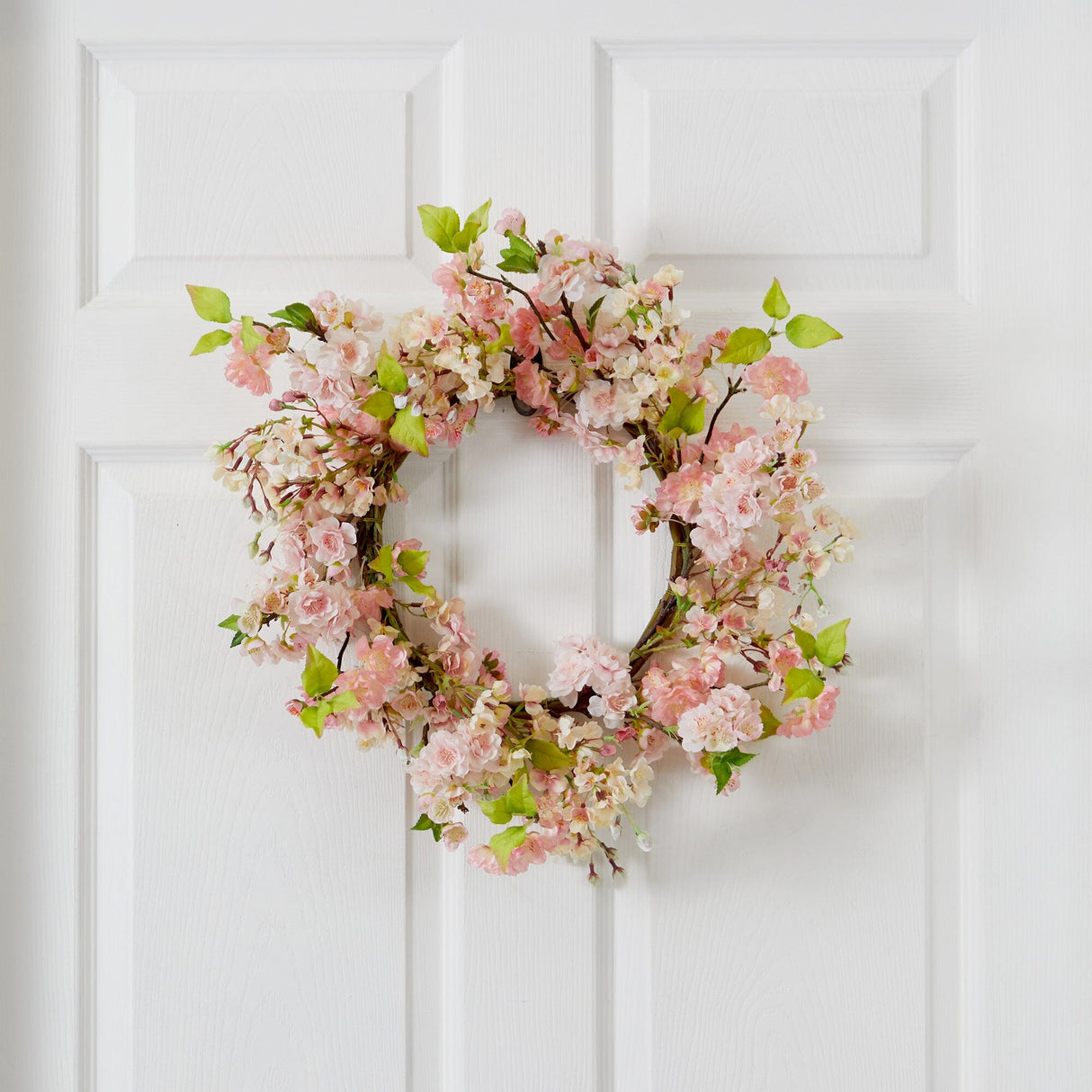 Cherry Blossom Wreath, 24"