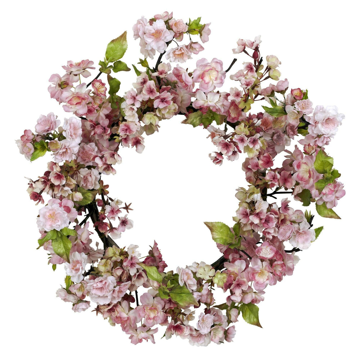 Cherry Blossom Wreath, 24"