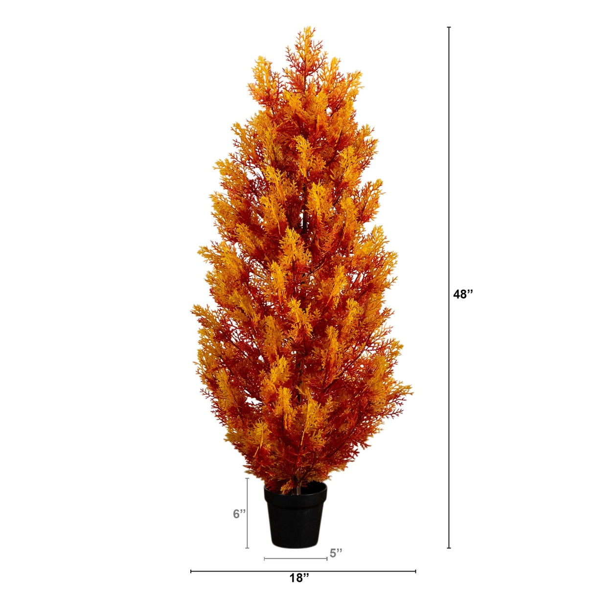 Autumn Artificial Fall Cedar Tree