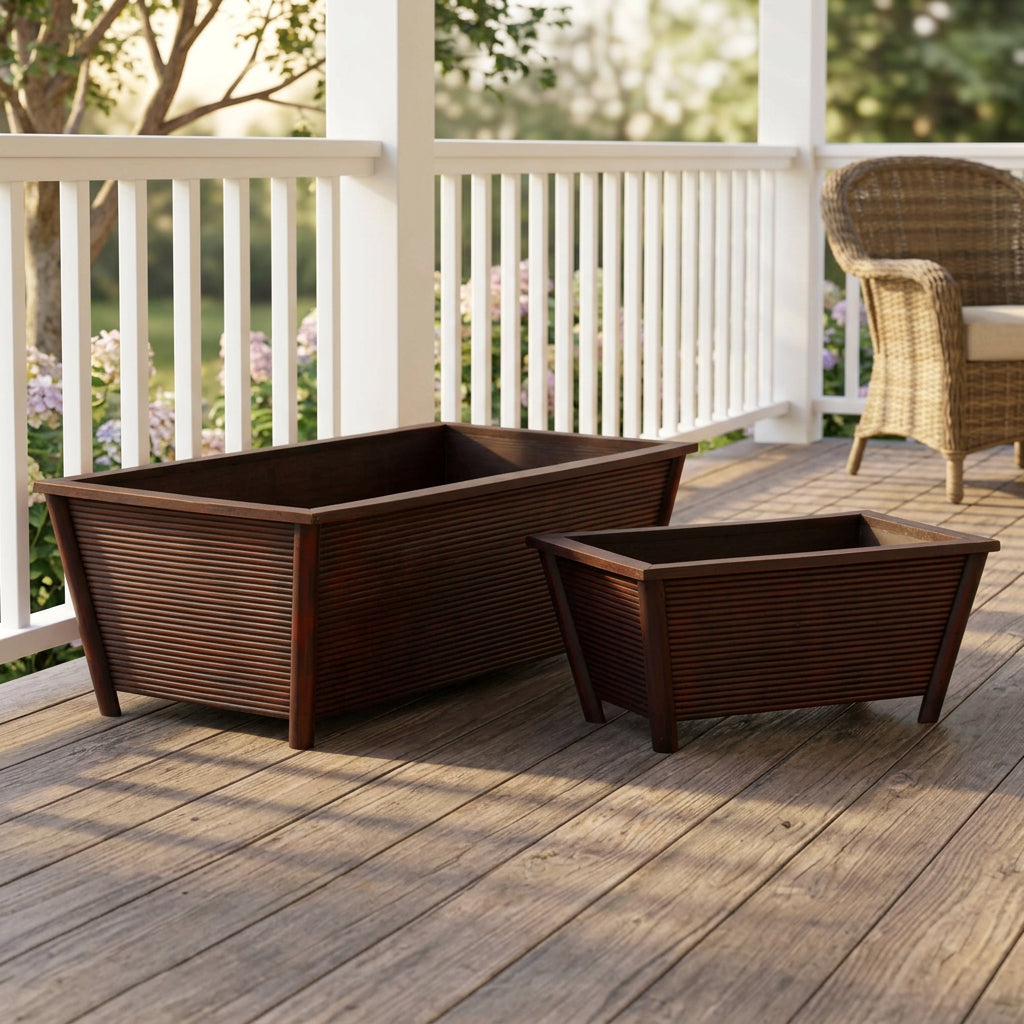 Rectangle Planters (Set of 2)