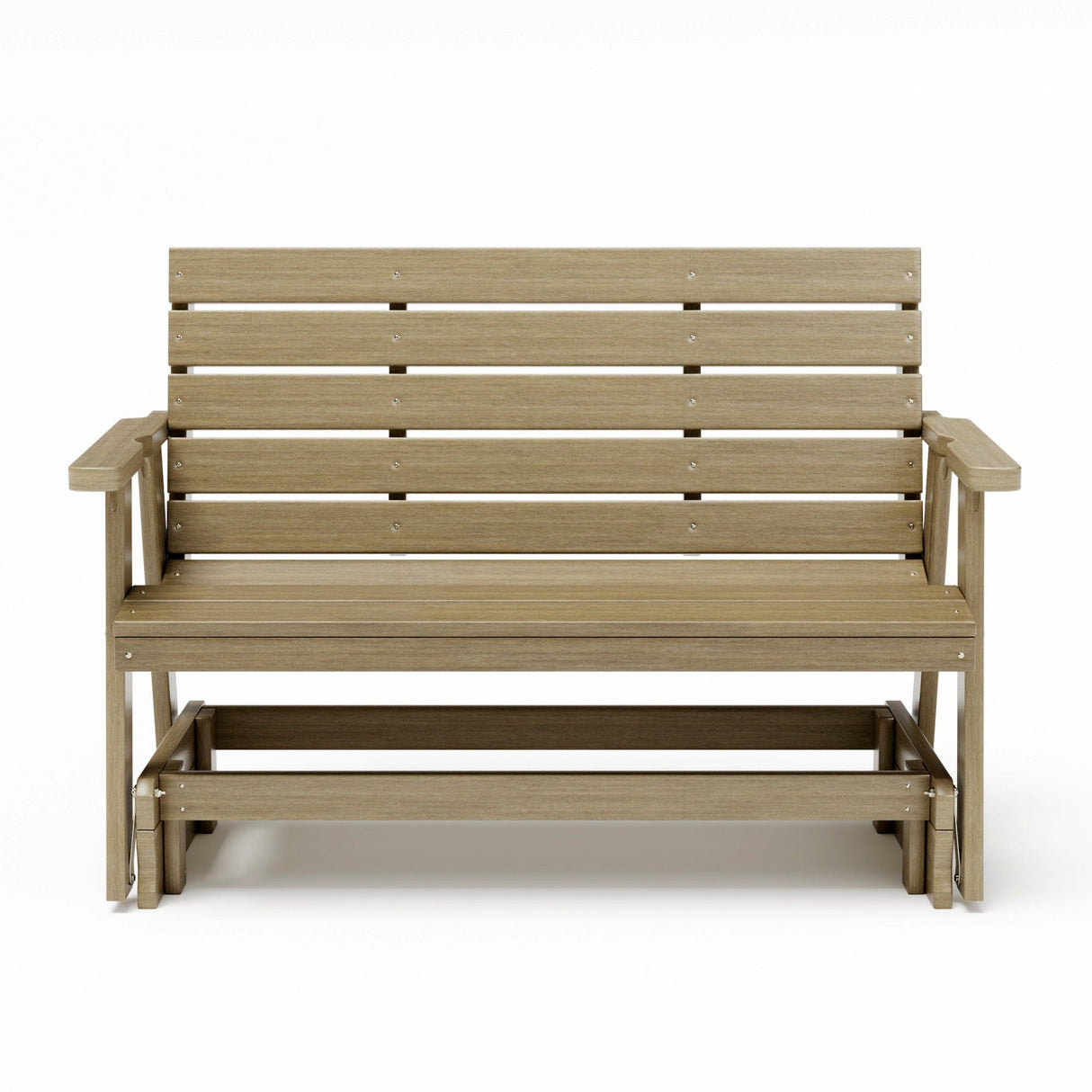 SimplyPoly Amish Made Signature Recycled Plastic Porch Glider