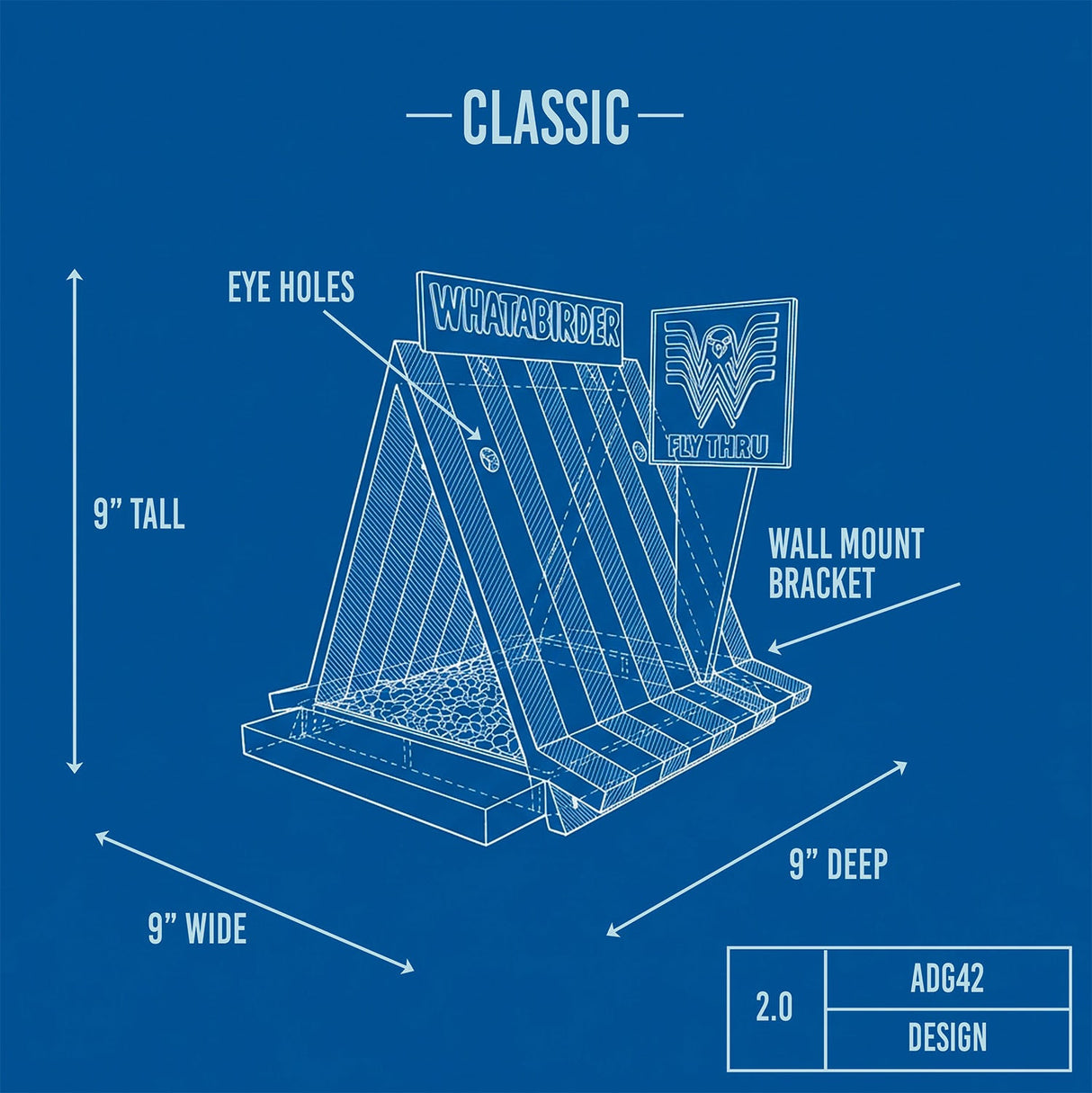 Whatabirder Bird Feeder