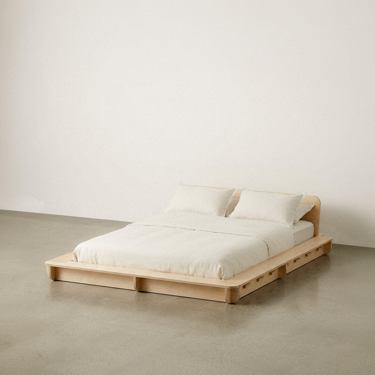 Abi Birch Bed Platform