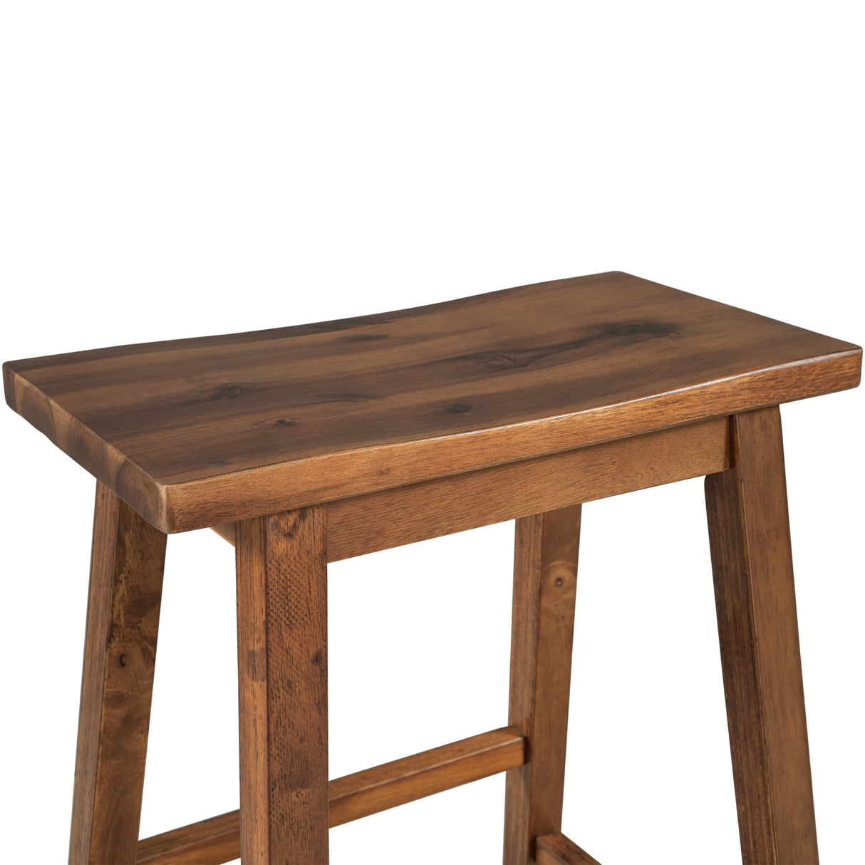 Rustic 3-piece Stationary Kitchen Island Set
