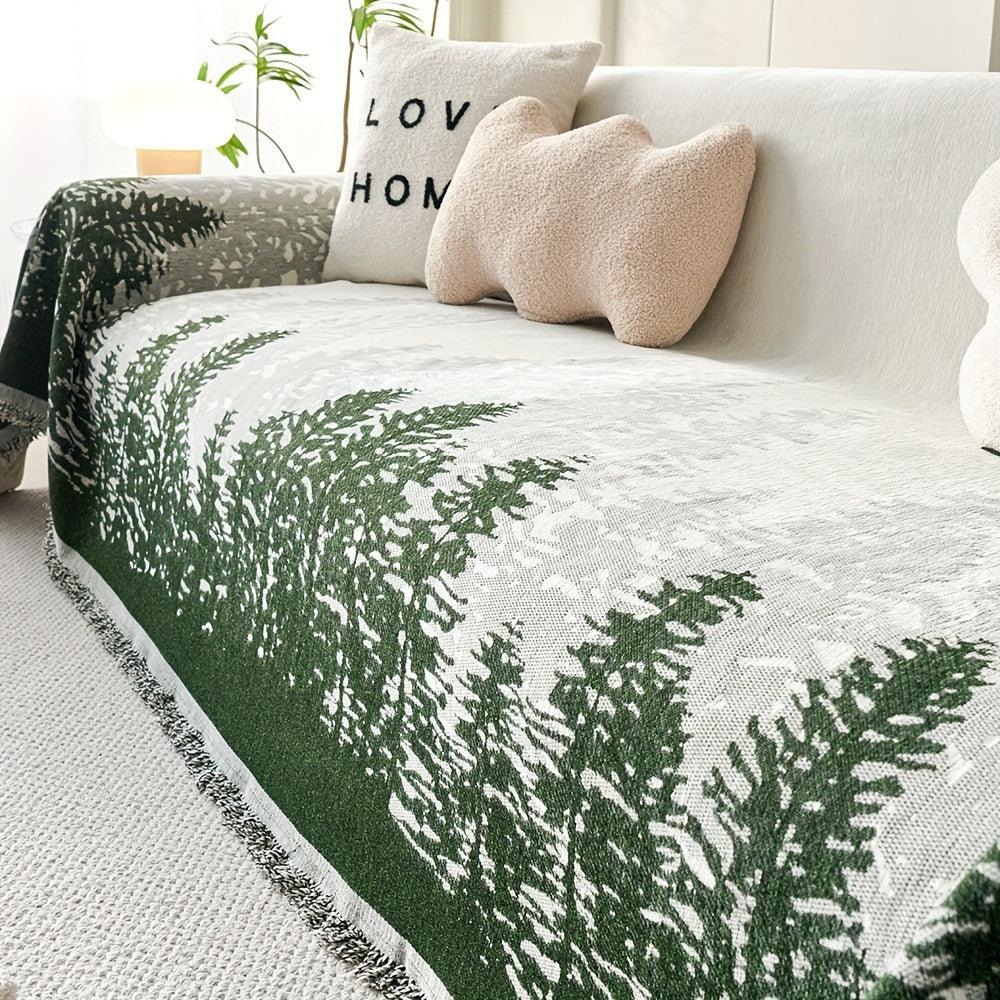 Large Sofa Cover - Forest Design