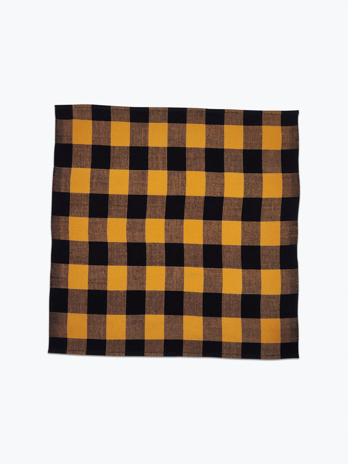 Big Gingham Napkin Pair - Cinder
