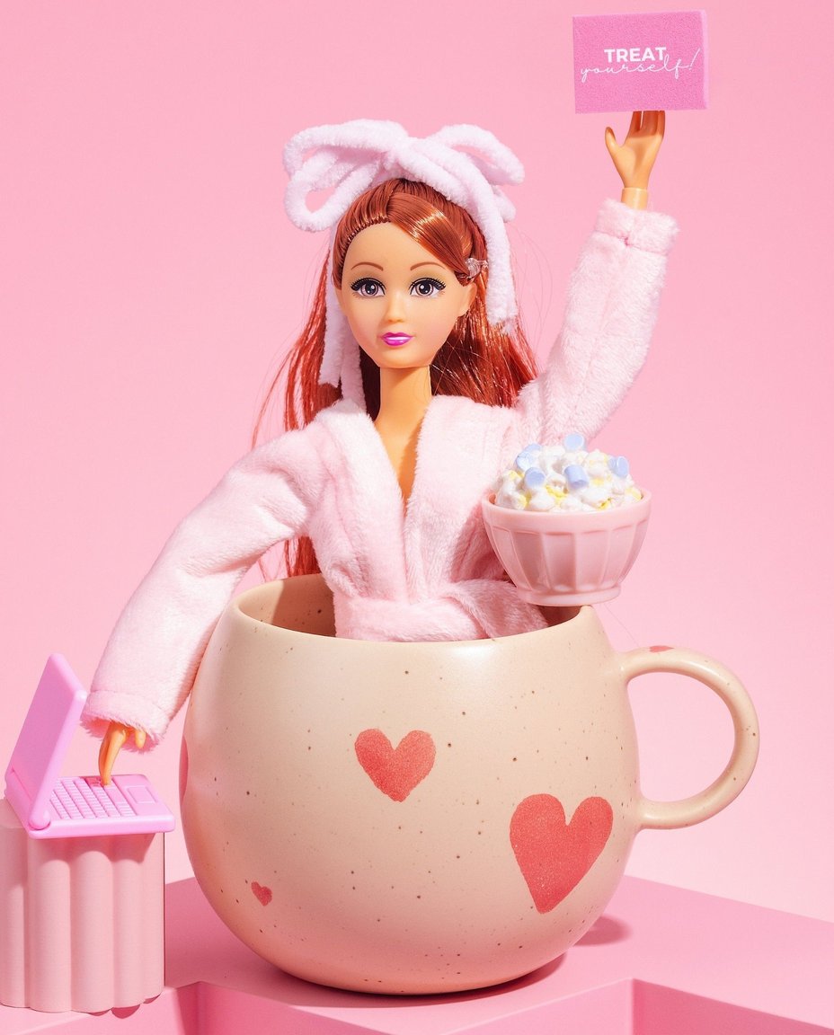 Hearts Stoneware ceramic Mug 17oz / 500ml — Limited Edition