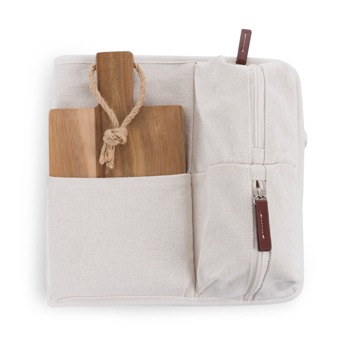 Terrabella Earth Friendly Handwoven Picnic Basket Set for 2