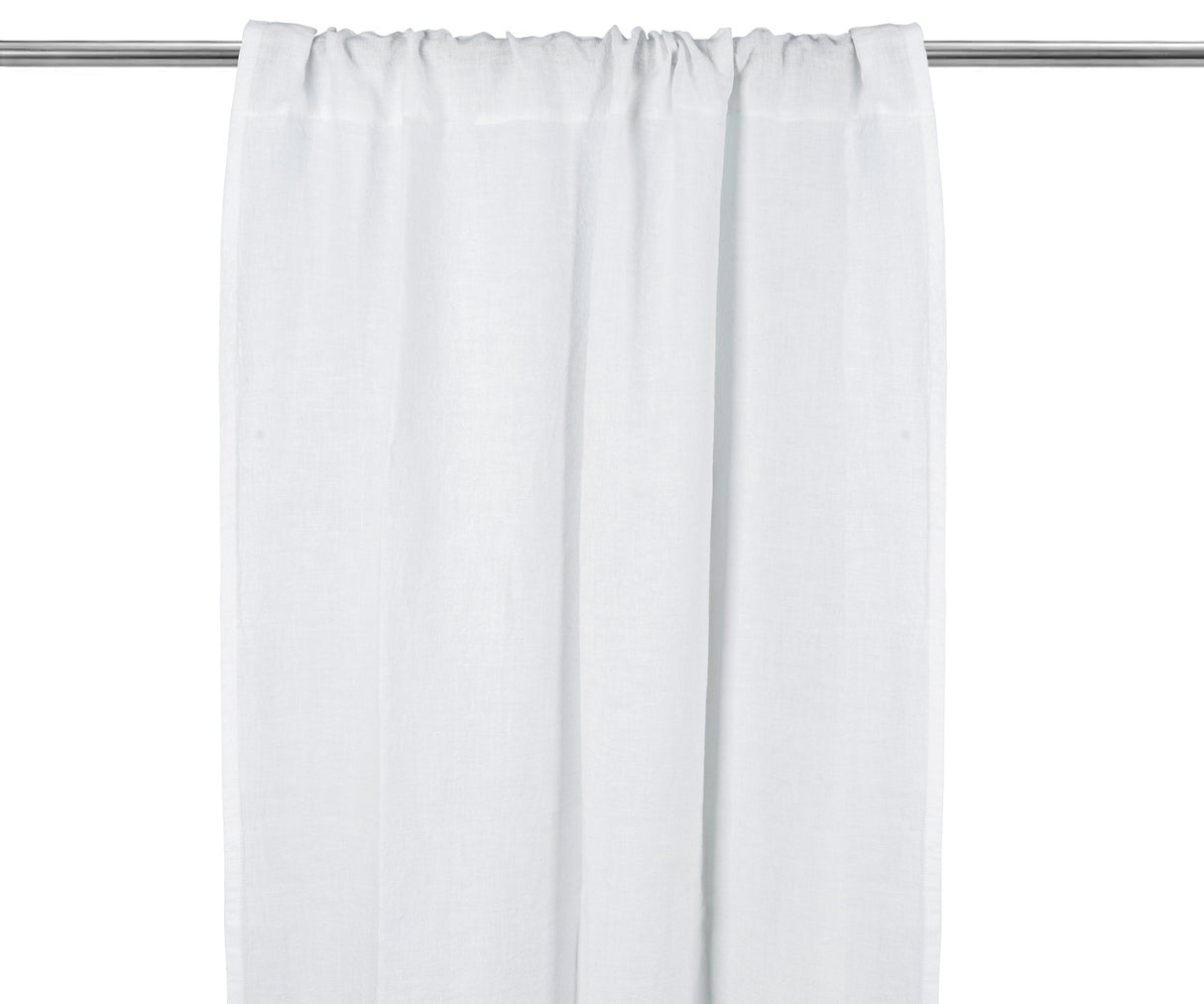100 % Linen Curtains - White Curtains