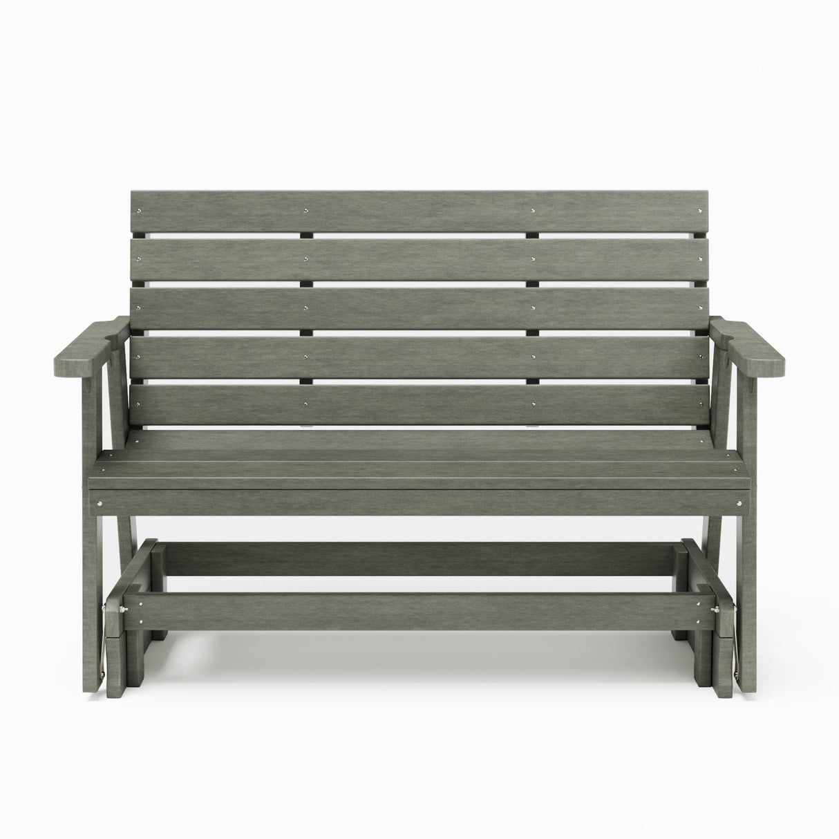 SimplyPoly Amish Made Signature Recycled Plastic Porch Glider