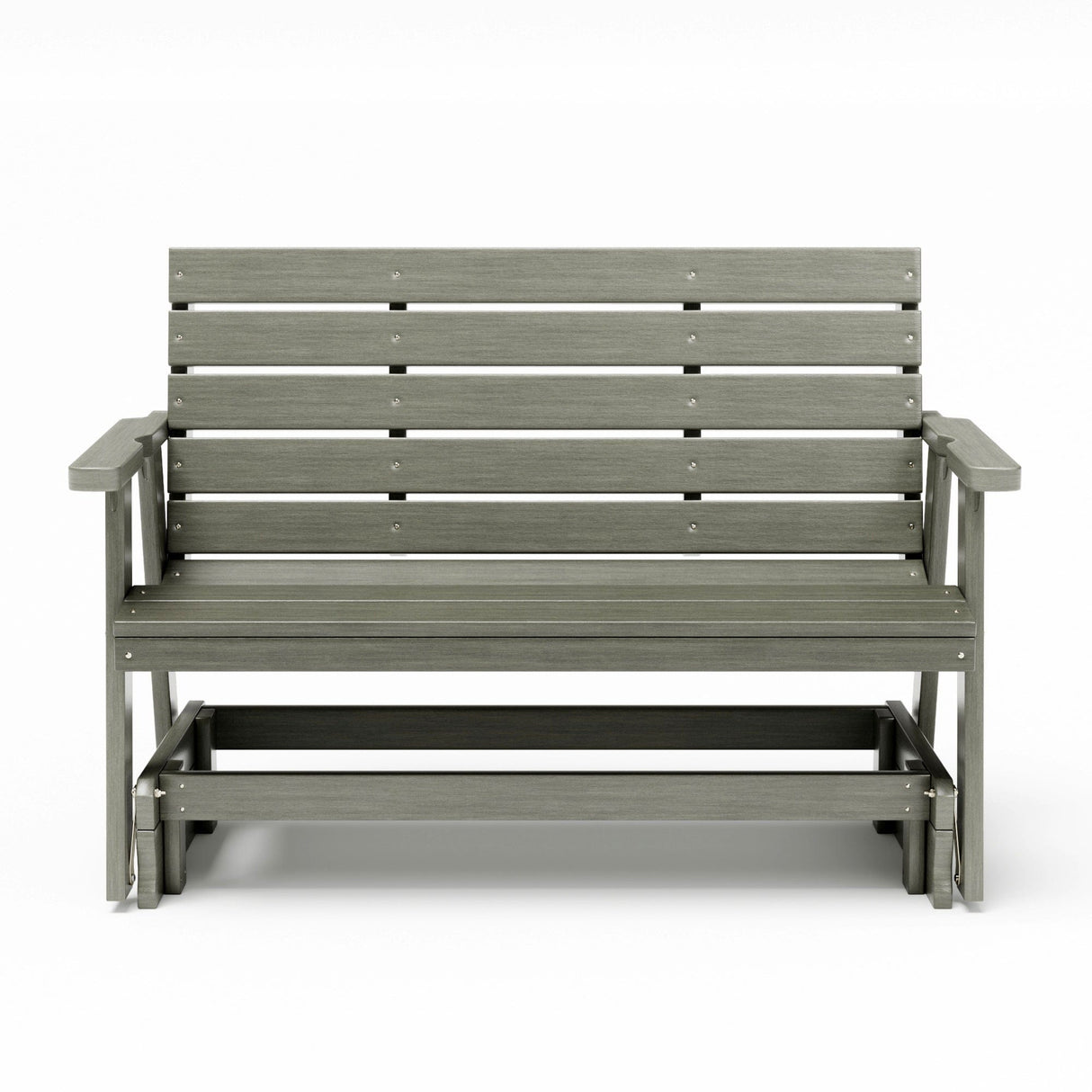 SimplyPoly Amish Made Signature Recycled Plastic Porch Glider
