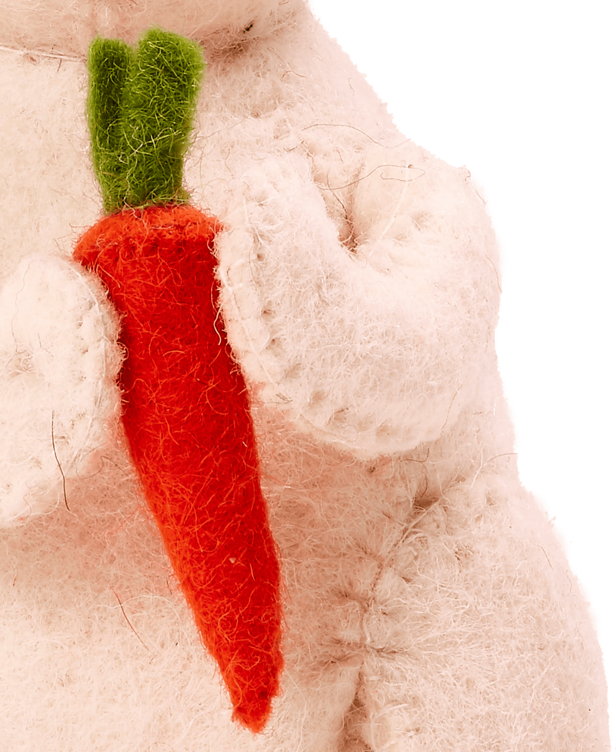 Hand Felted Wool Easter Bunny