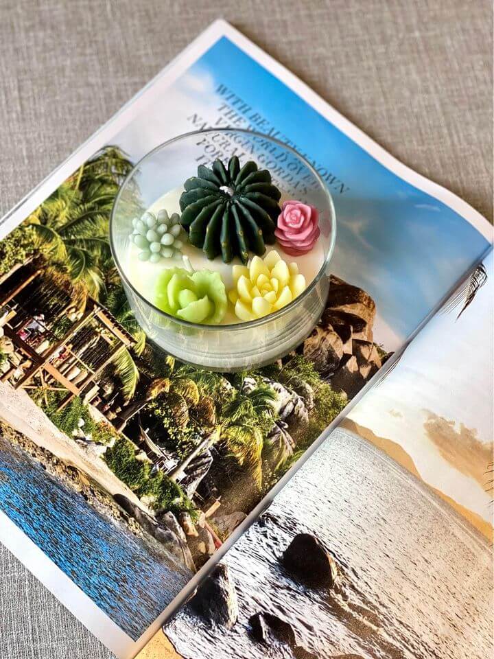 Garden Terrarium Candle