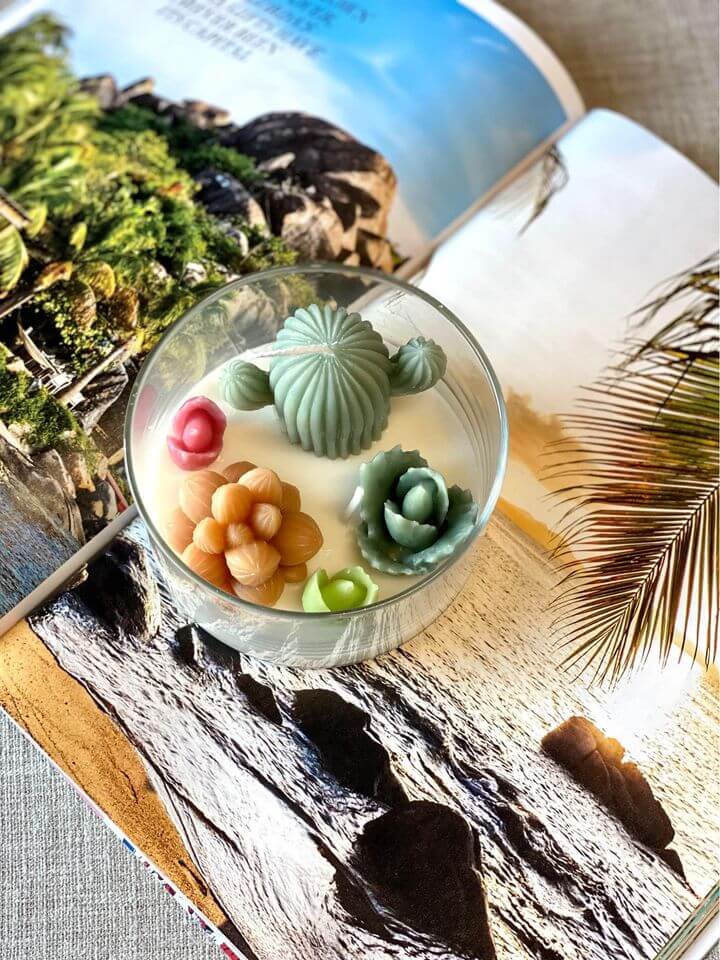 Garden Terrarium Candle