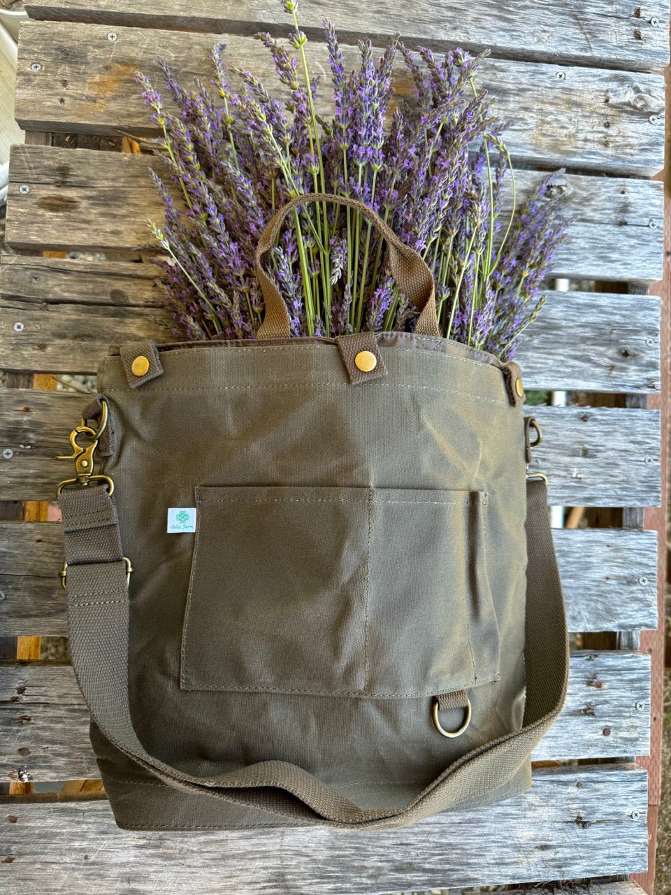 Gardener's Multipurpose Shoulder Bag | For Tools, the Market or Harvest