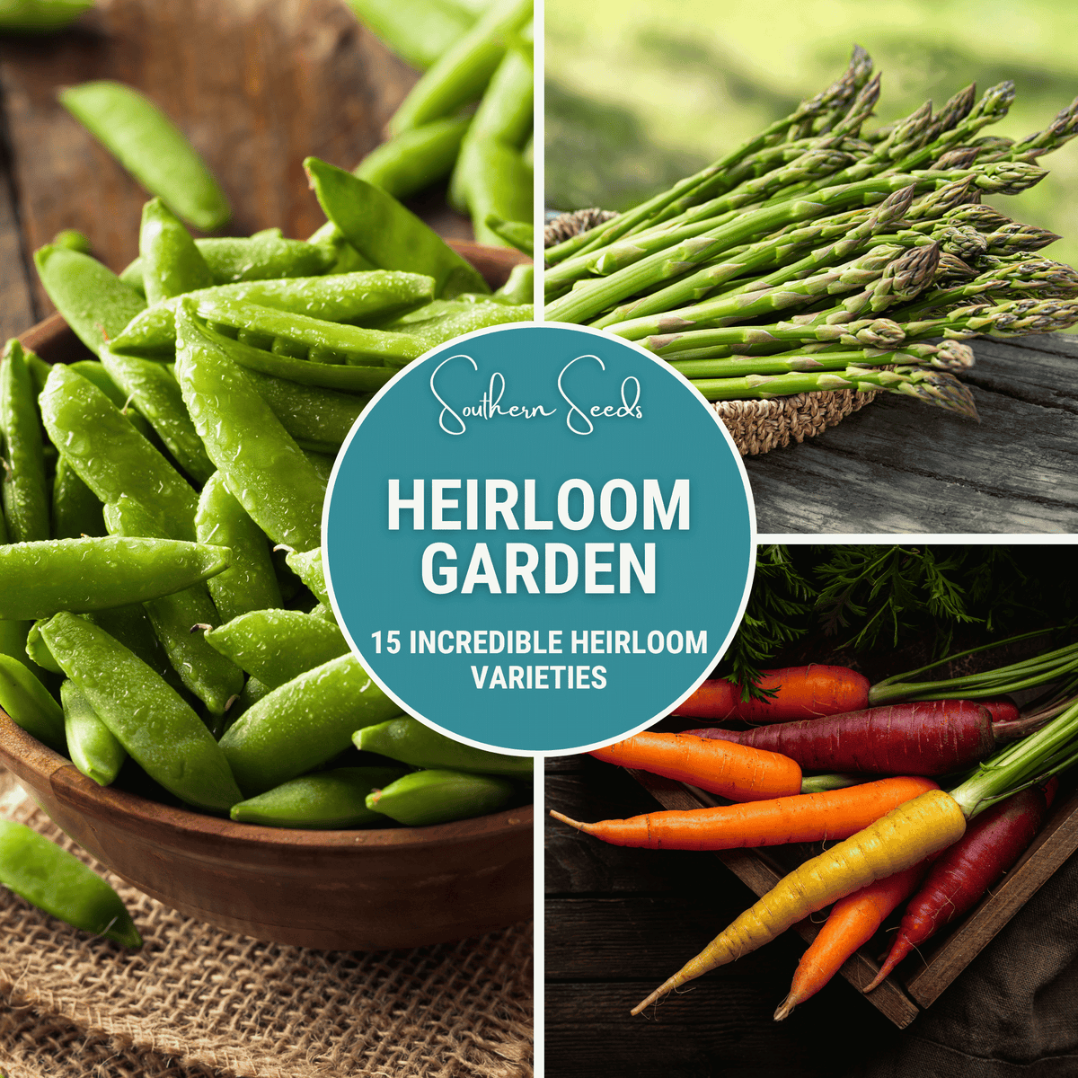 seeds for planting vegetables Heirloom Vegetable Seed Collection – 15 Varieties – Plow & Hearth