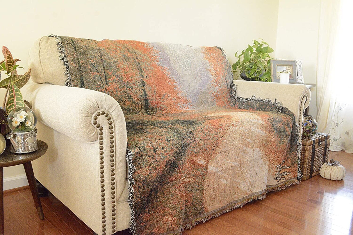 Autumn Authentic Tapestry Throw Blanket