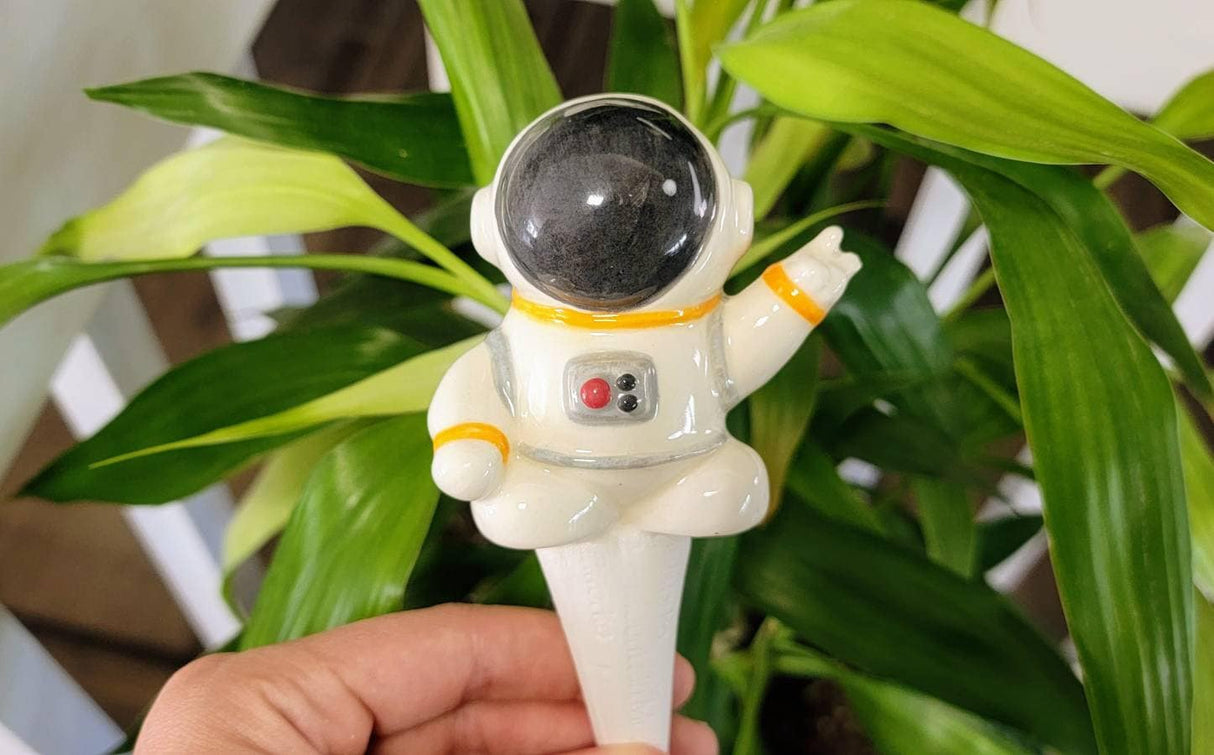 Ceramic Self-Watering Plant Spike - Astronaut Watering Spike
