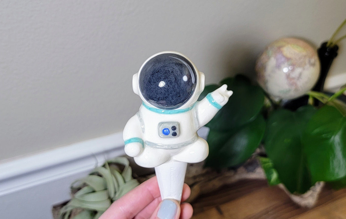 Ceramic Self-Watering Plant Spike - Astronaut Watering Spike