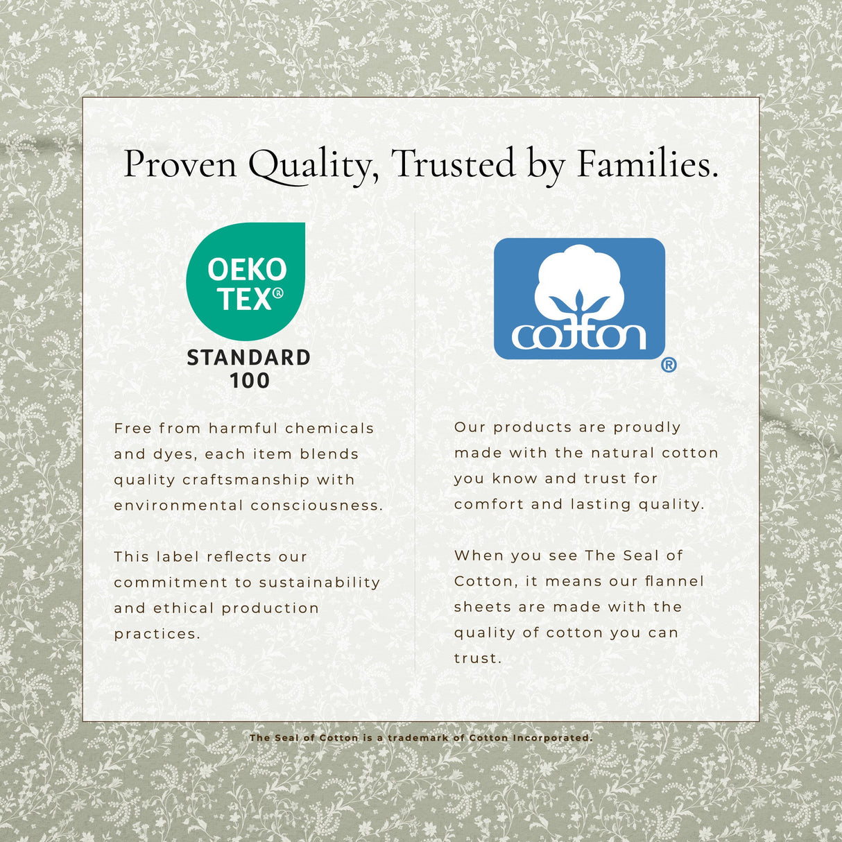 Turkish Cotton Flannel Sheet Set - Winter Floral Collection