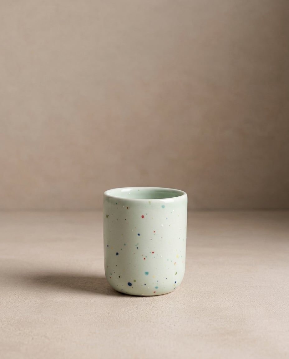 Espresso Cups/ Egg Cups stoneware ceramic — Party Collection