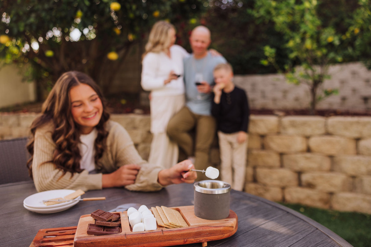 Dolce S'mores Kit with Tabletop Fire Pit