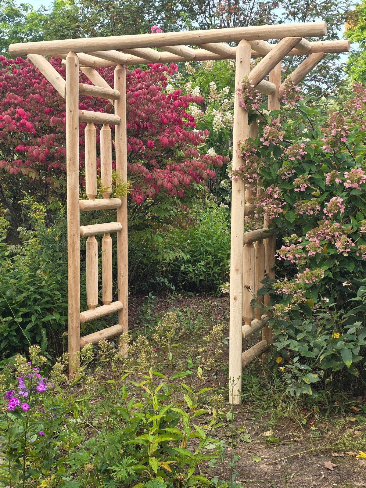 Outdoor Wooden Arbor