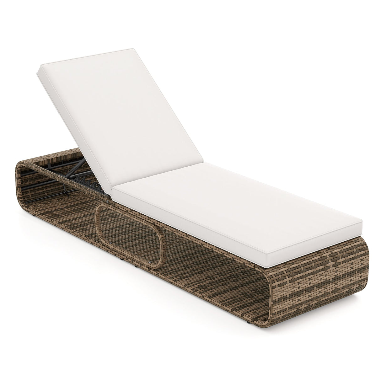 Rattan Outdoor Chaise Lounge