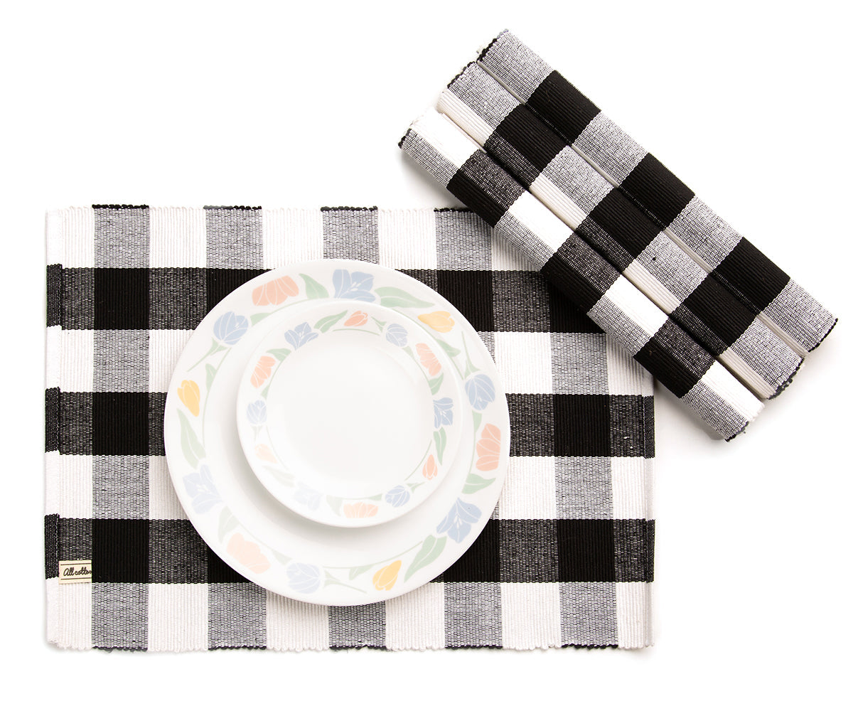 Black and White Placemat - Rectangle Placemats