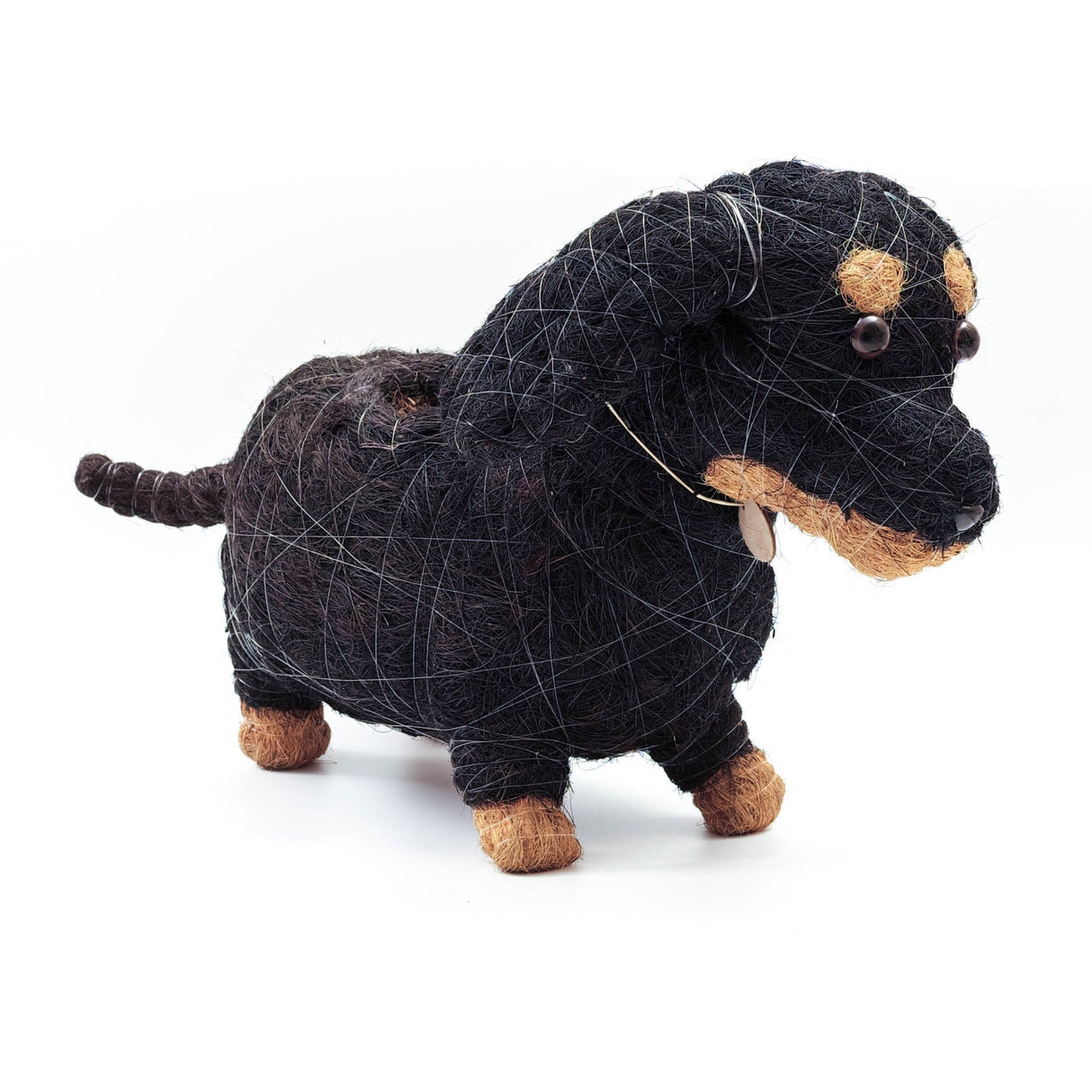 Dachshund Dog Coir Planter