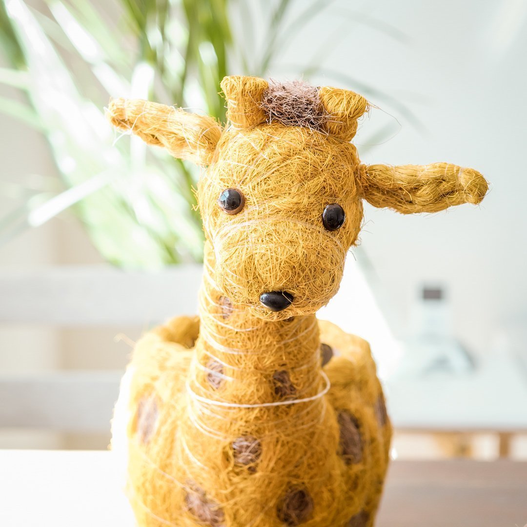 Giraffe Planter - Coco Coir Planter