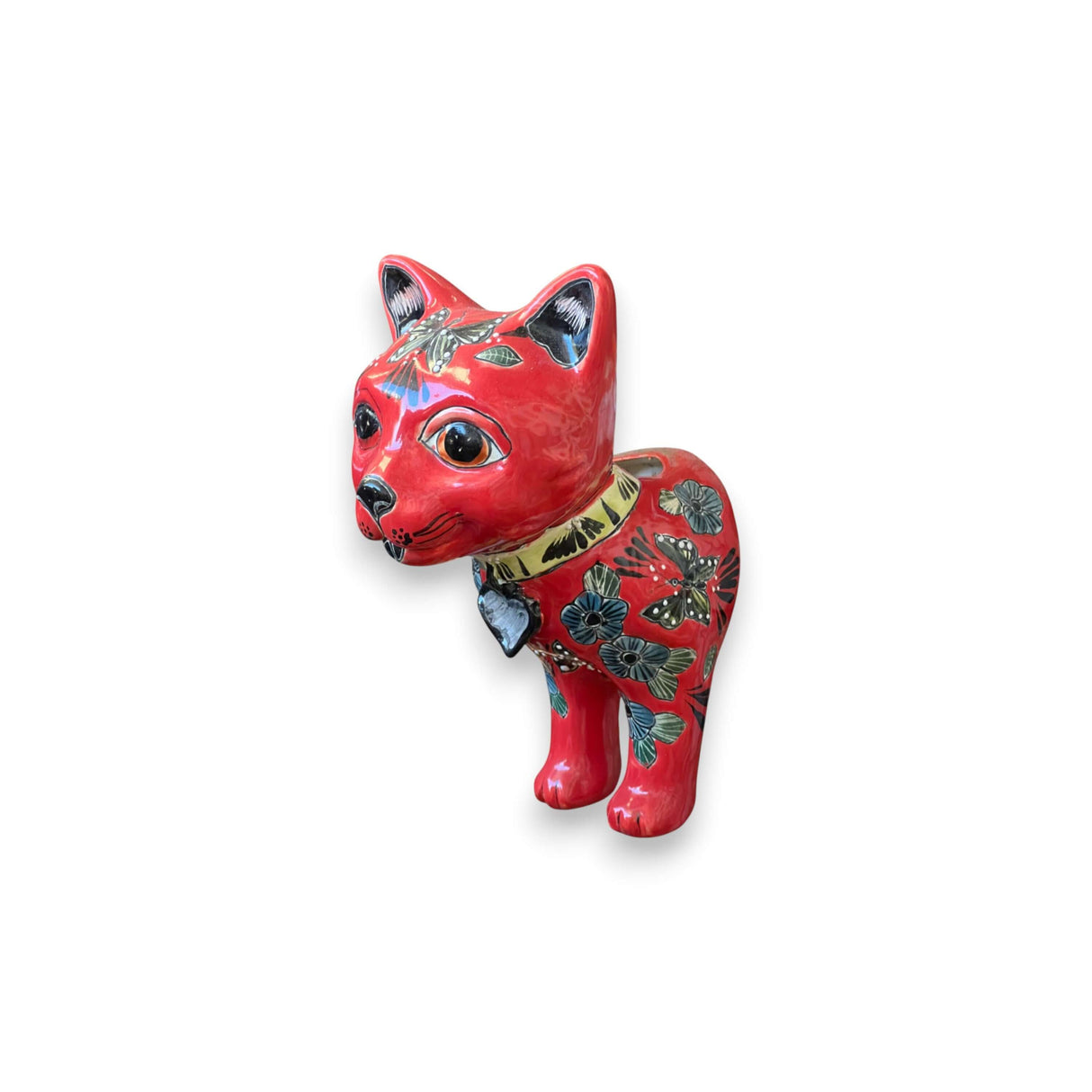 Talavera Cat Wall Planter