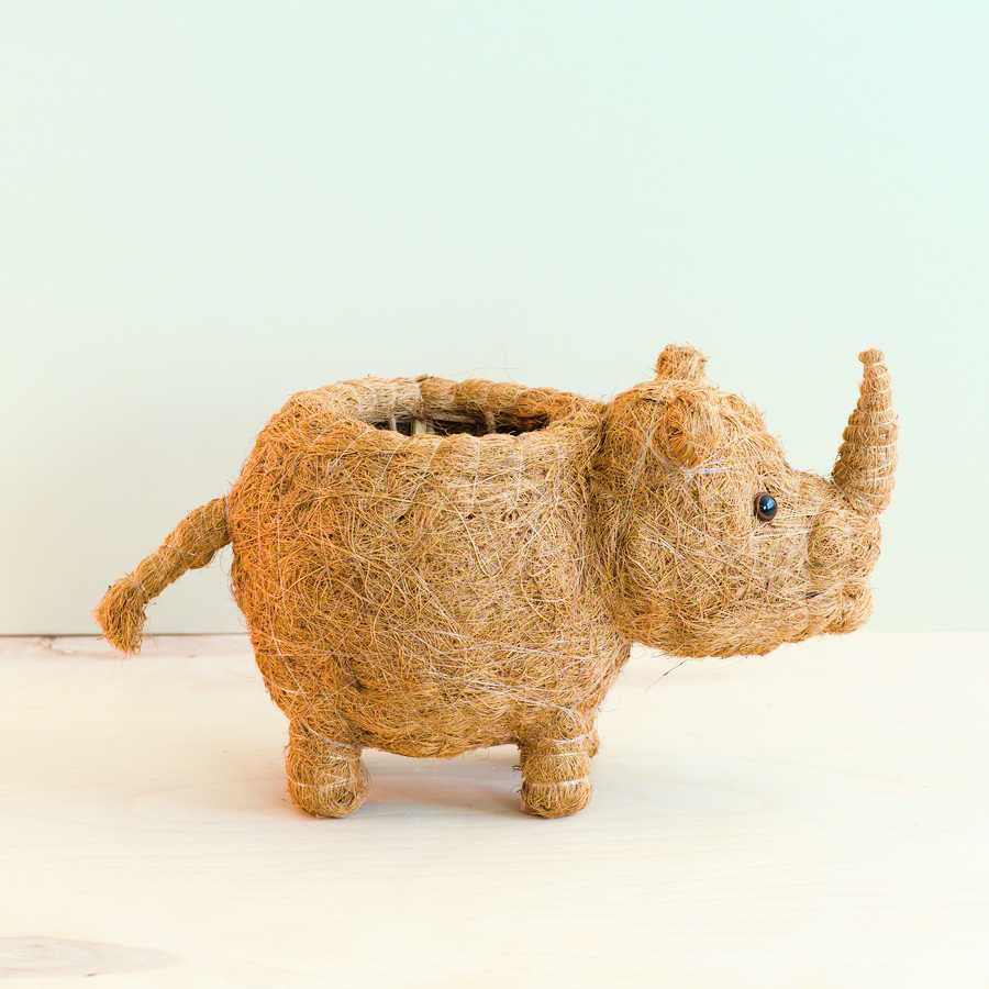 Rhino Planter - Coco Coir Pot