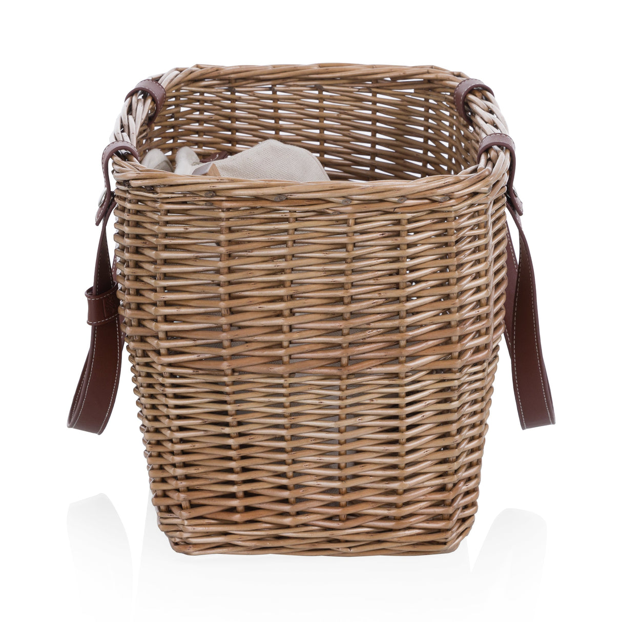 Terrabella Earth Friendly Handwoven Picnic Basket Set for 2