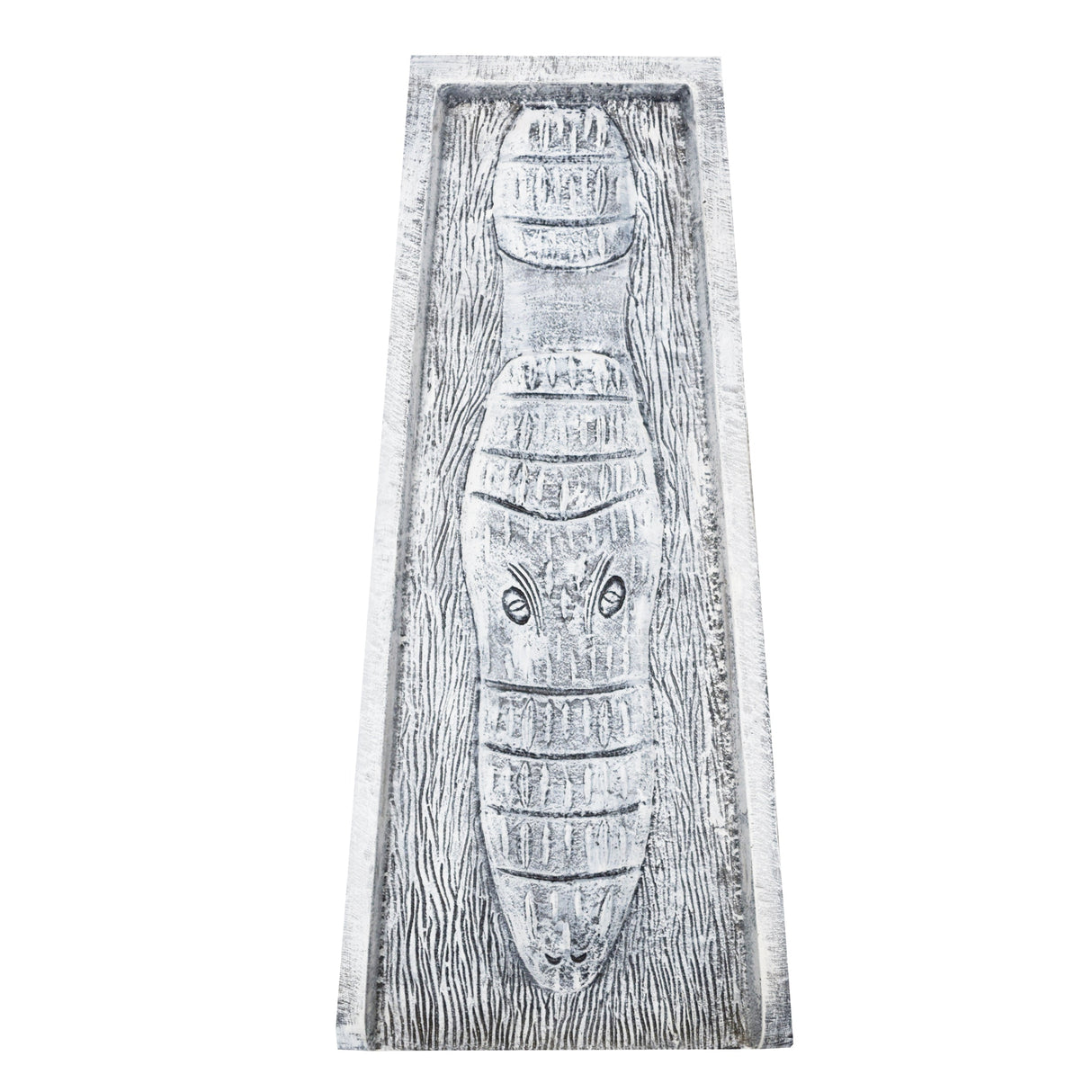 White Alligator 24-in Cast Aluminum Downspout Gutter Splash Block