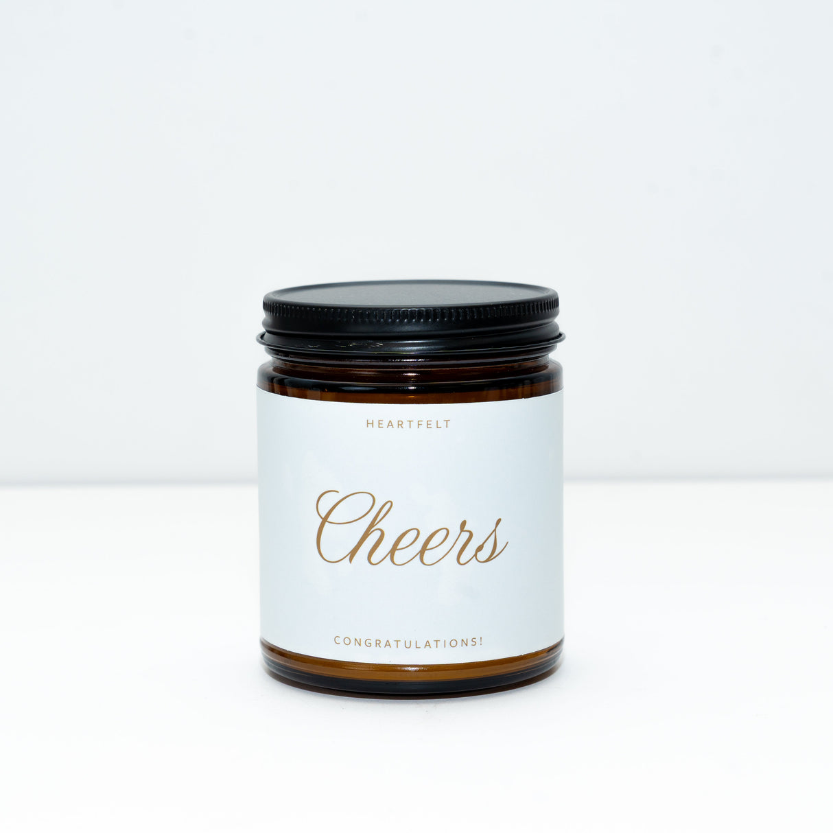 Cheers! Congratulations Jar Candle