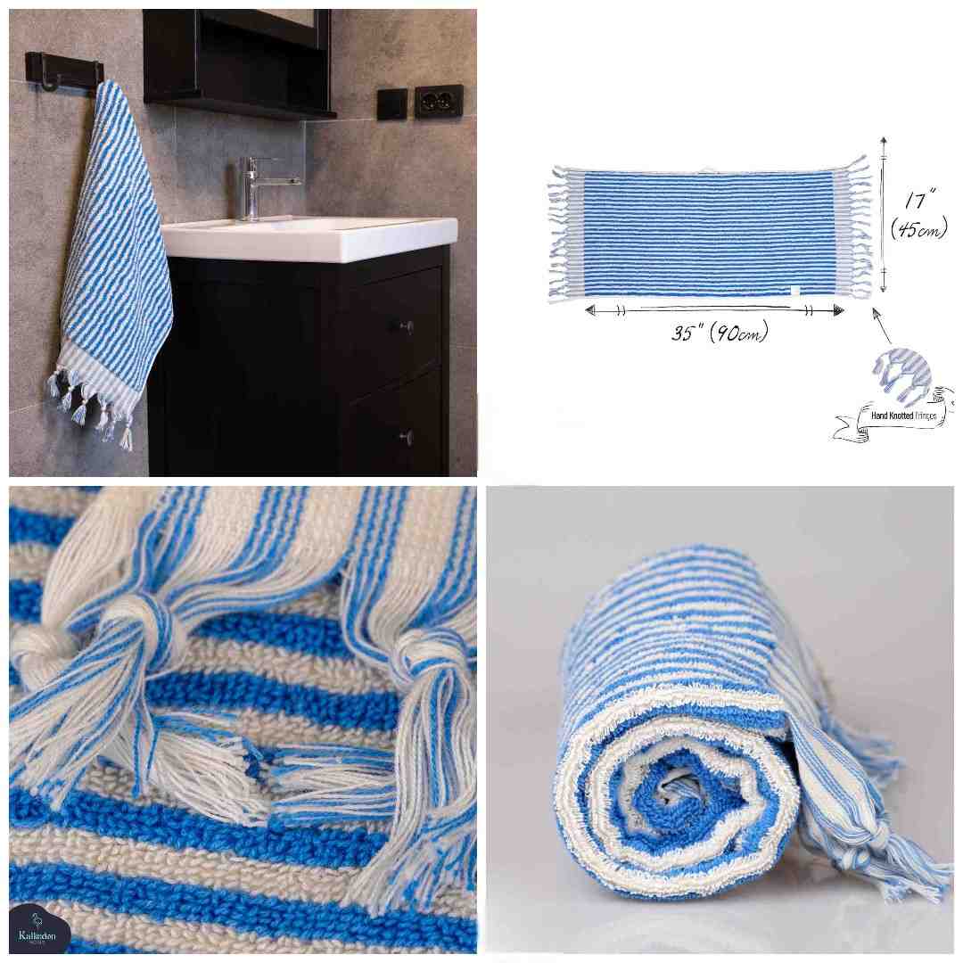 Striped Hand Towel