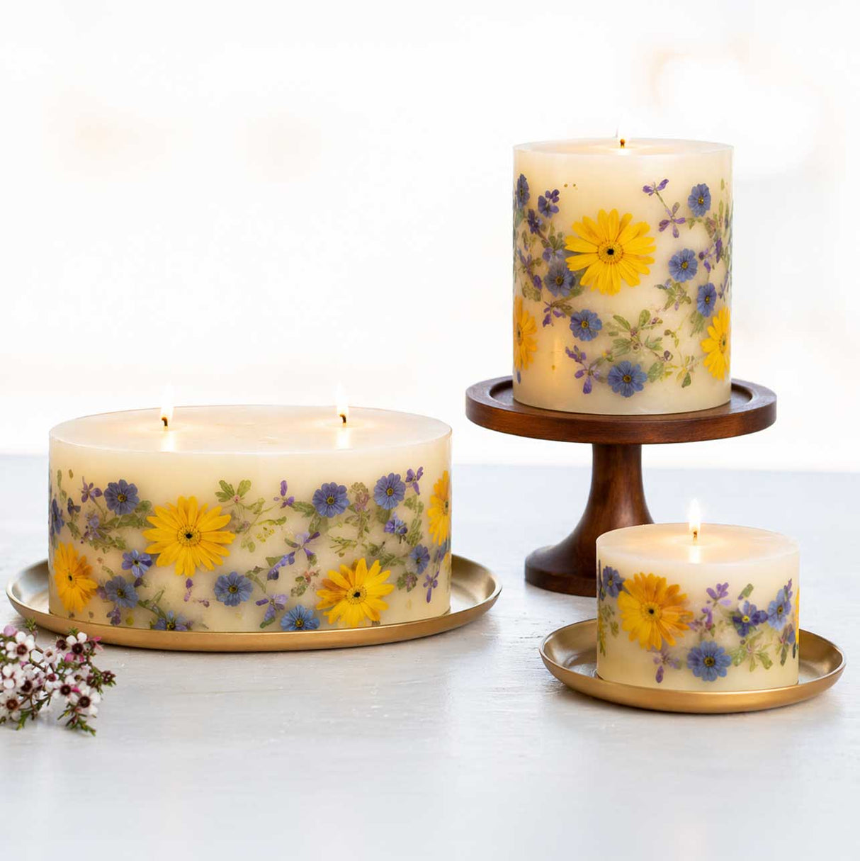 Statement Botanical Candle - Summer Shores