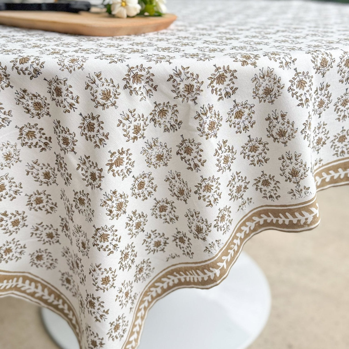 Lotus Table Throw