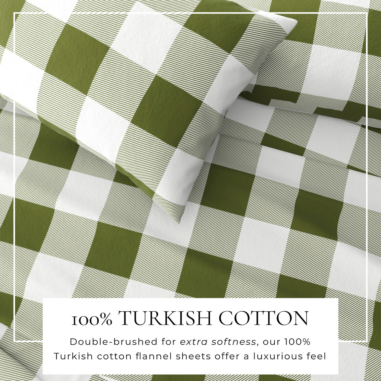 Turkish Cotton Flannel Sheet - Belle Collection