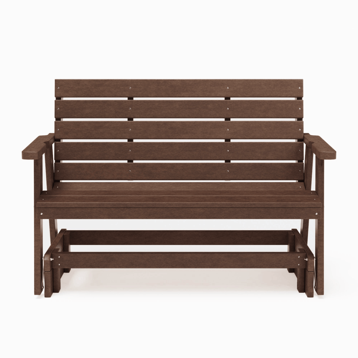 SimplyPoly Amish Made Signature Recycled Plastic Porch Glider