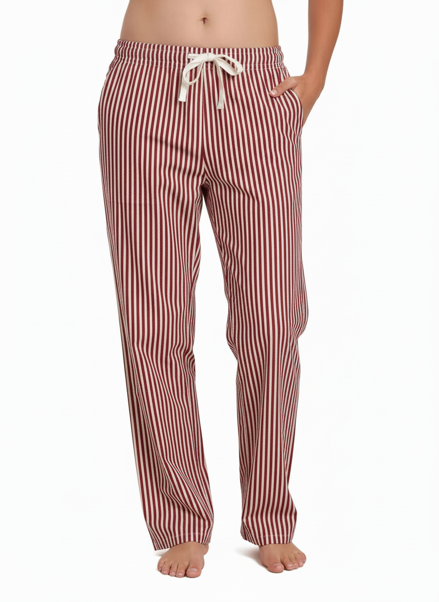 Womens Poplin Lounge Pant