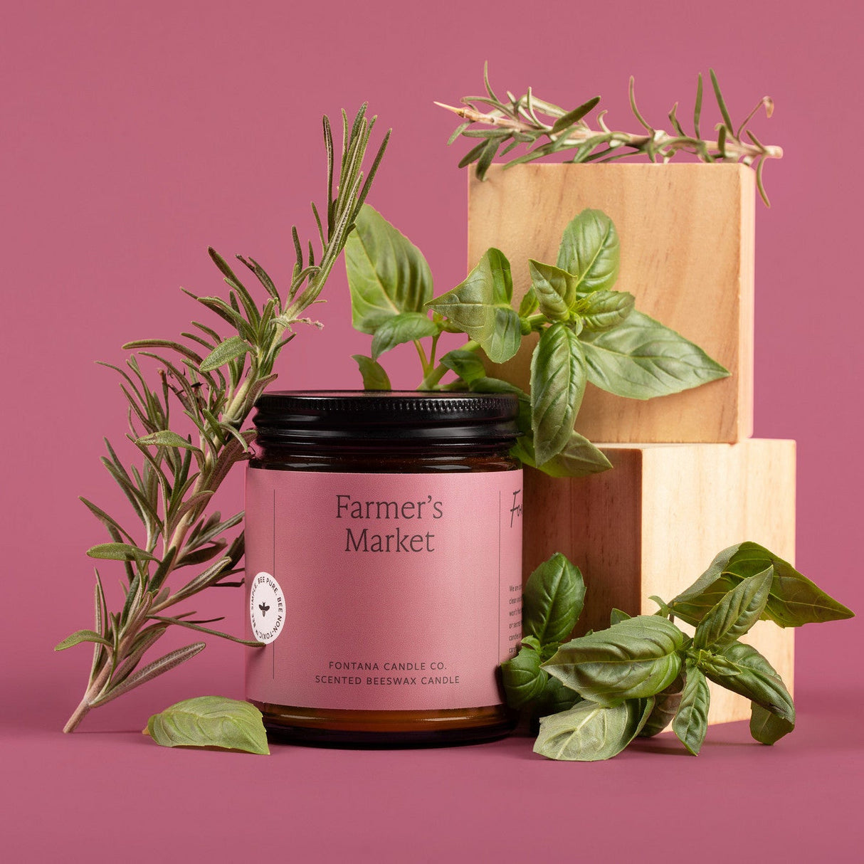 Farmer's Market Jar Candle