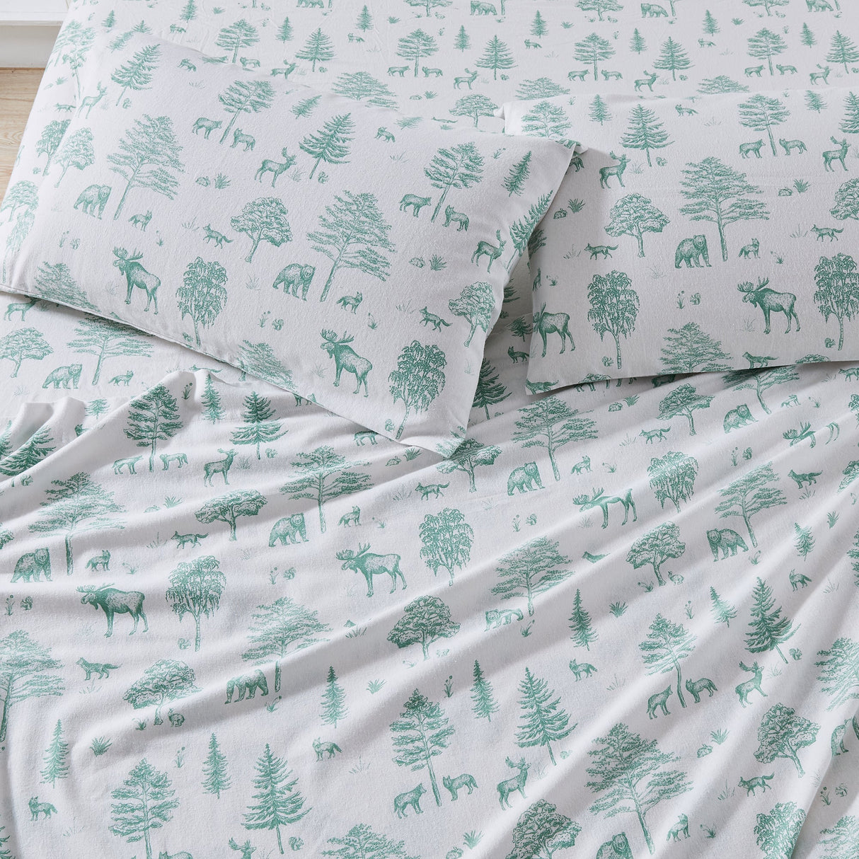 4-Piece Turkish Cotton Flannel Sheet - Stratton Collection