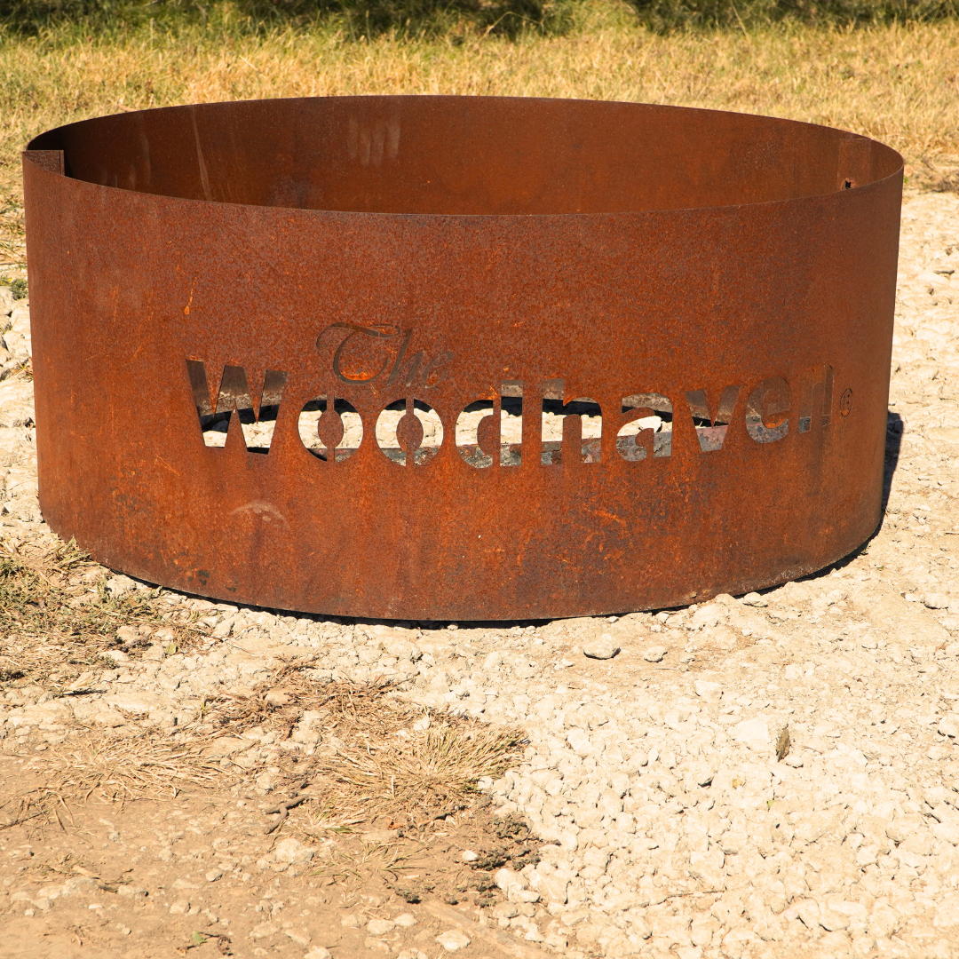 Portable Steel Fire Pit with Cooking Grate