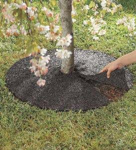 Permanent Mulch Recycled Rubber Tree Ring, 36" dia.