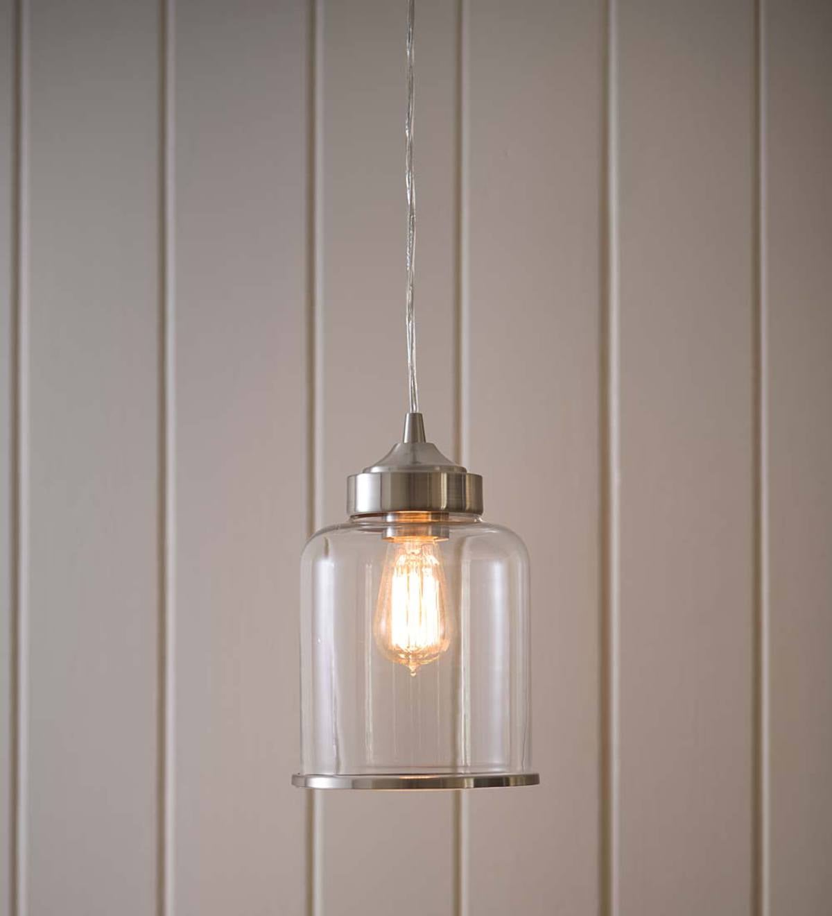Screw In Cylindrical Pendant Light Plowhearth